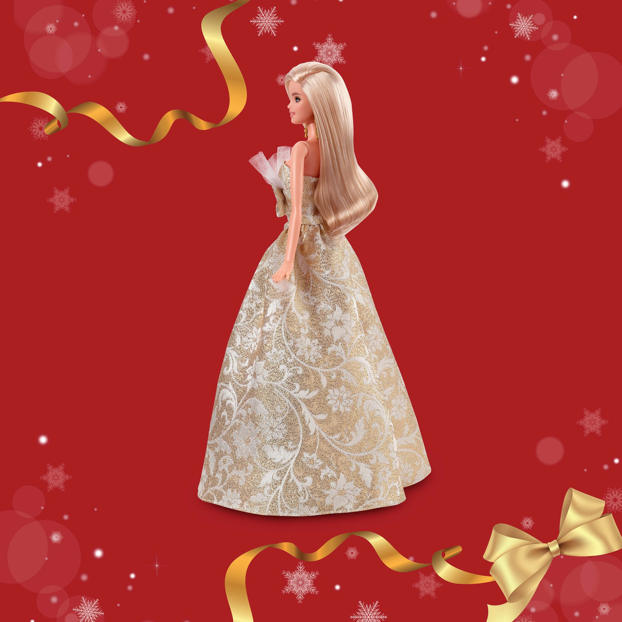 Mattel Barbie Signature Holiday Barbie Blonde Jbh95