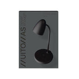 Muitomas Table Led Lamp Flexible Black Flexlampbk