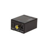 Logilink Convertidor De Audio Digital A Analógico 3.5mm  Spdif Coax