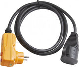 EAN 4007123111732 - Brennenstuhl 1160370 base múltiple 2 m 1 salidas AC Exterior Negro, Amarillo imagen 1
