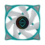 Ventilador Iceberg Thermal Icegale Argb -120 Mm Argb Verde Azulado
