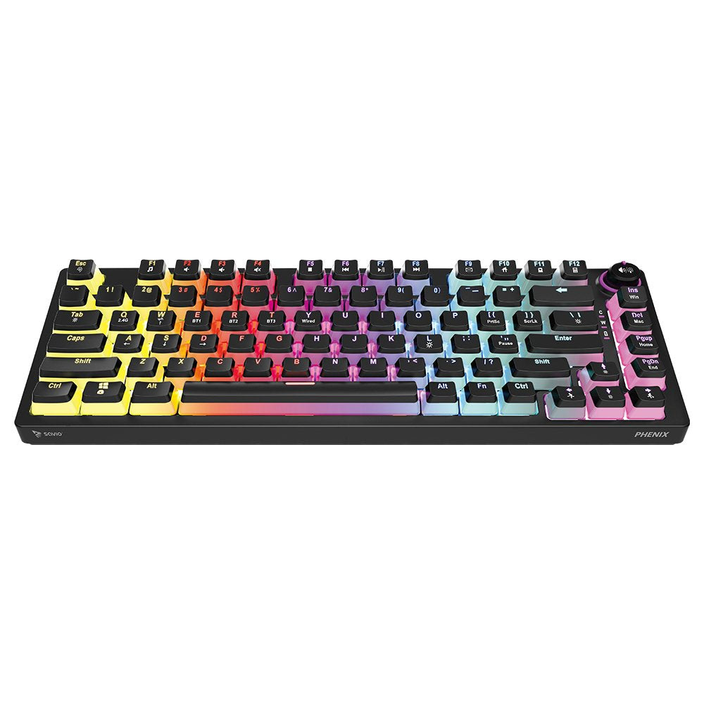 EAN 5901986048572 - Savio Phenix SAVGK- YELLOW PUDDING teclado Juego USB + RF Wireless + Bluetooth QWERTY Inglés de EE. UU. N imagen 2