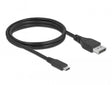 EAN 4043619860388 - DeLOCK 86038 adaptador de cable de vídeo USB Tipo C Negro imagen 1