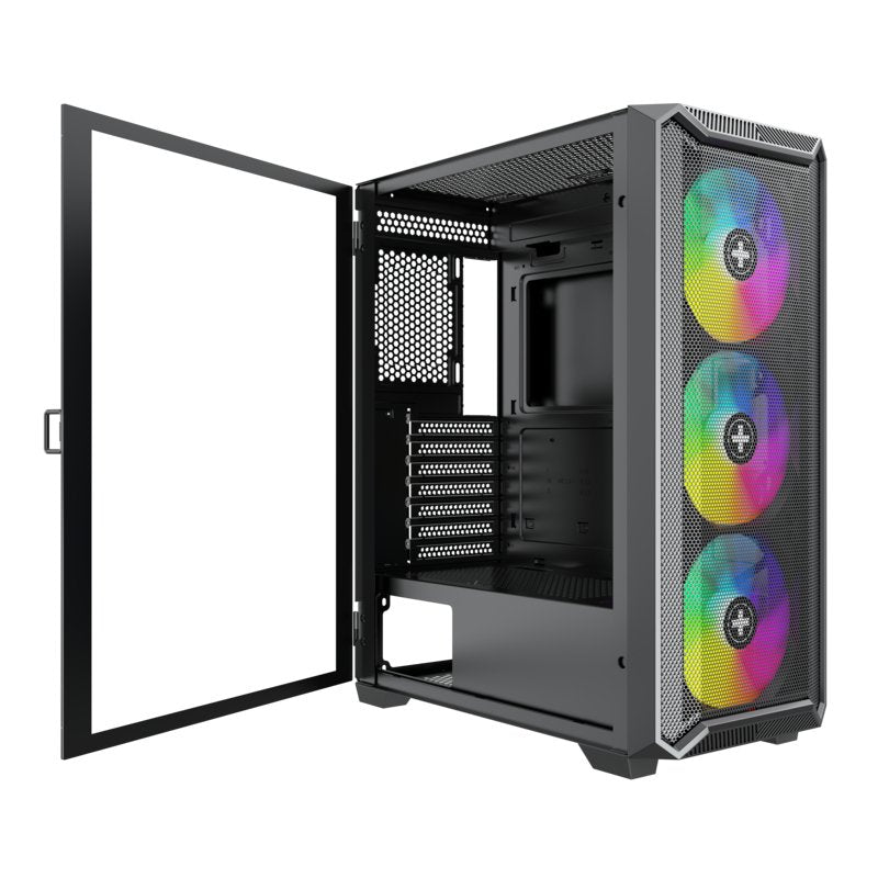 Caja Pc Xilence Xilent Blade Ii X613 Negra, Vidrio Templado Xg161