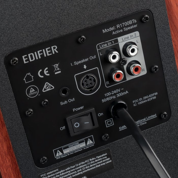 Edifier R1700bts 66w 2.1 Bluetooth Madera