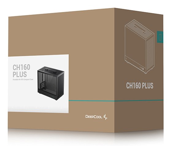 EAN 6933412765356 - DeepCool CH160 PLUS Small Form Factor (SFF) Negro imagen 11
