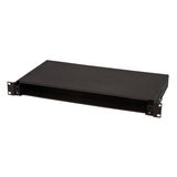 Logilink Fiber Optic Patch Panel 19" 1u, Sliding Type, Negro, Unloaded