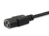 EAN 4015867238714 - Equip 112120 cable de transmisión Negro 1,8 m CEE 7/7 C13 acoplador imagen 3