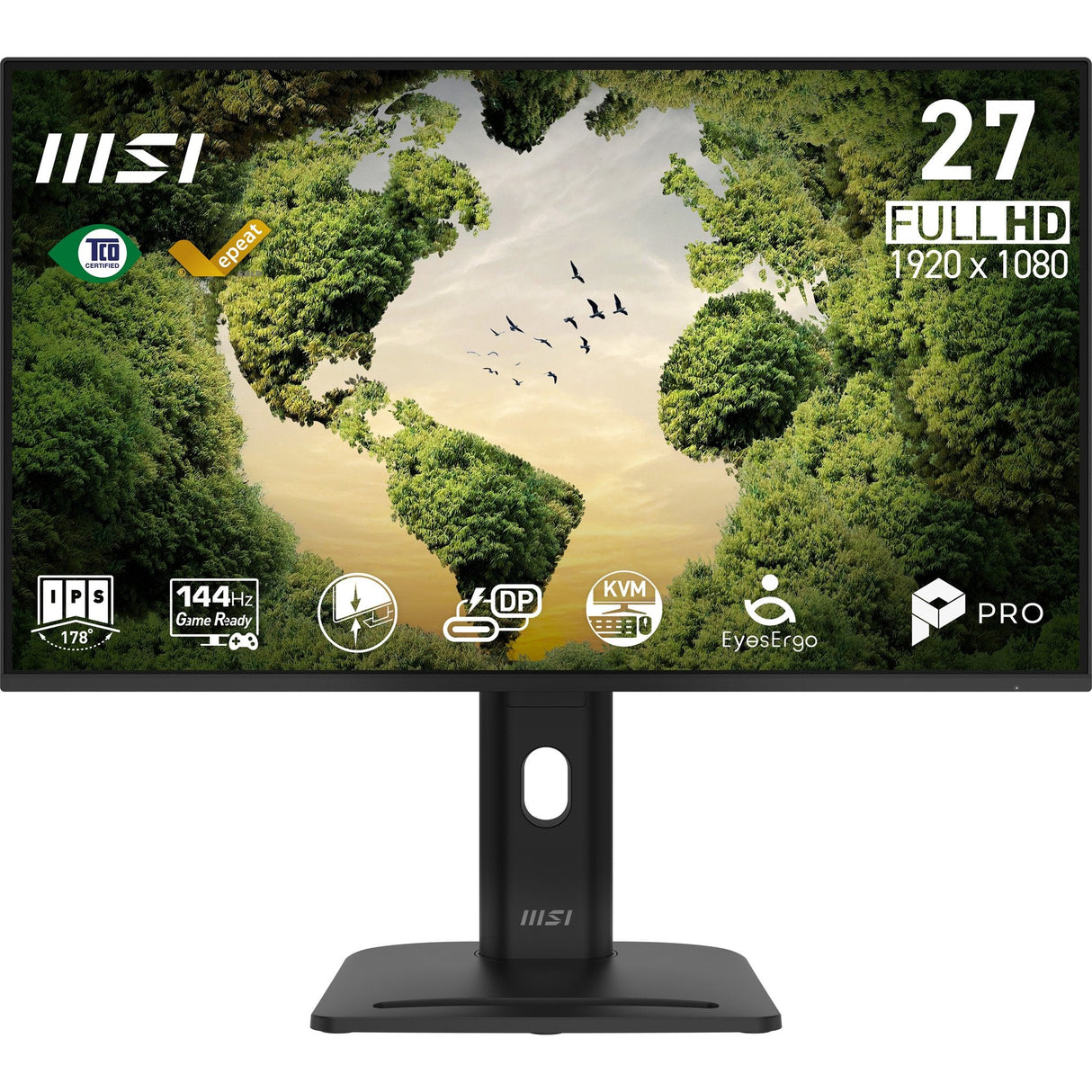 Monitor Pro Mp275phgn E14 27 Cali/Led/Fhd/Flat/144hz/Czarny