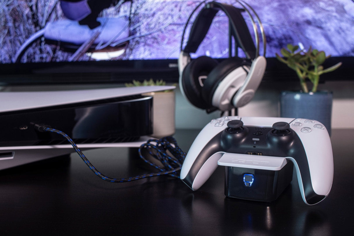 Venom Estación De Acoplamiento Para Mando De Ps5, Blanca