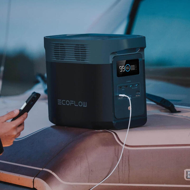 Ecoflow Power Station Portatile Delta2 1-3kwh 1800w Wifi+Bt
