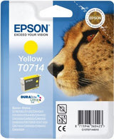 EAN 8715946360423 - Epson Cheetah T0714 DURABrite Ultra, yellow cartucho de tinta 1 pieza(s) Original Amarillo imagen 2