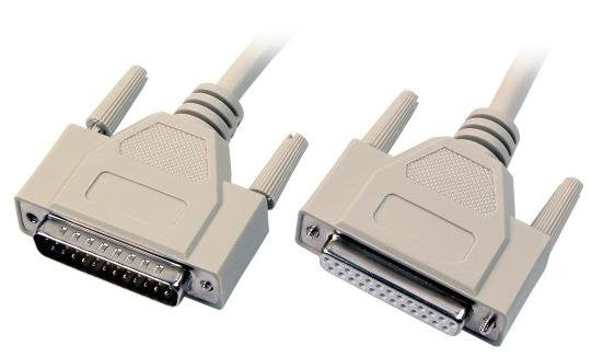Efb Ek165.1 Datencable Seriell 1:1 1m Stecker-Buchse Db25pol