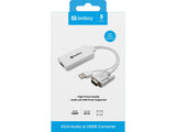 EAN 5705730508783 - Sandberg 508-78 adaptador de cable de vídeo VGA (D-Sub) + USB Blanco imagen 2
