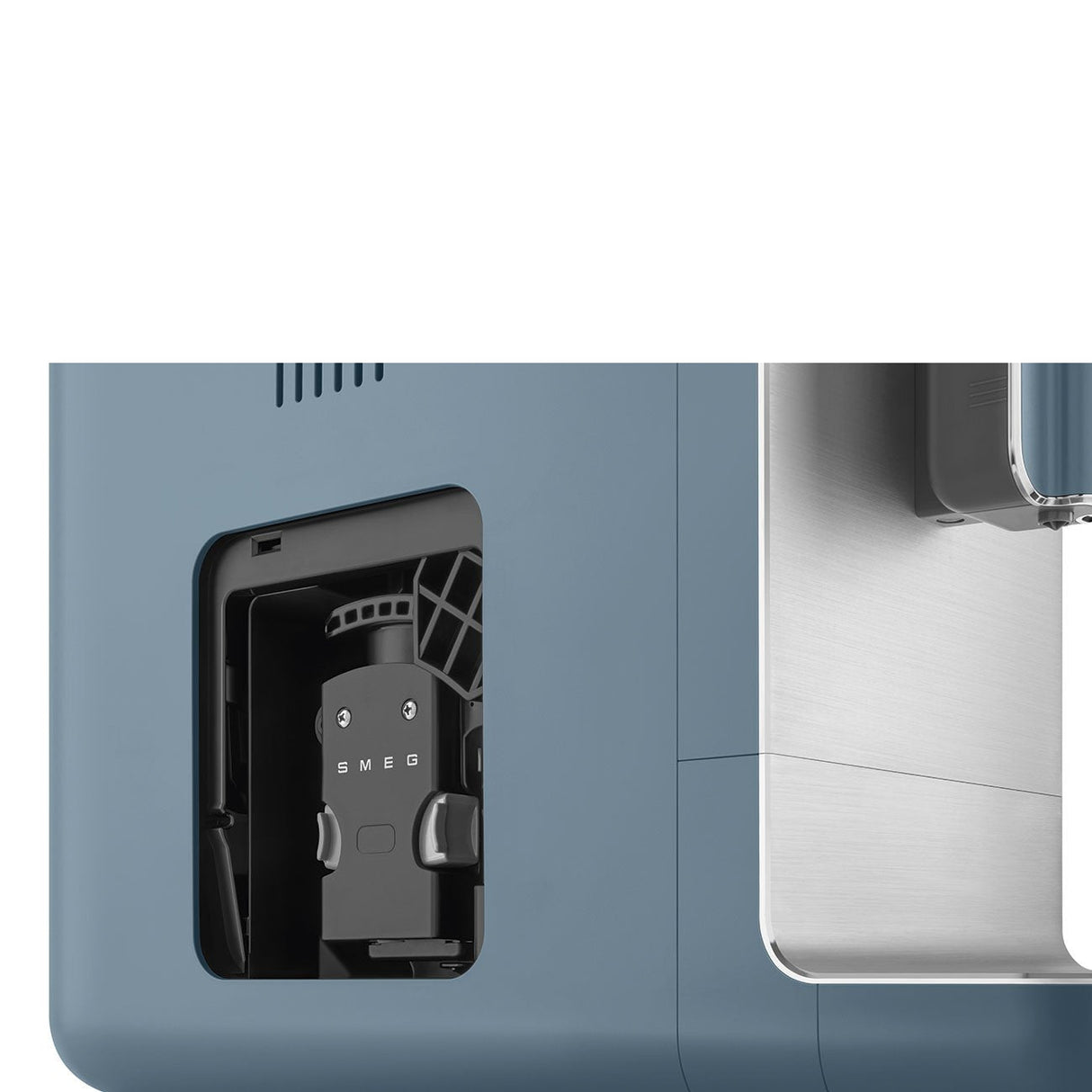 Smeg Espressomaschine Bcc12sbmeu, Dampfdüse, Mahlwerk, Thermoblock, 1.4l Tank