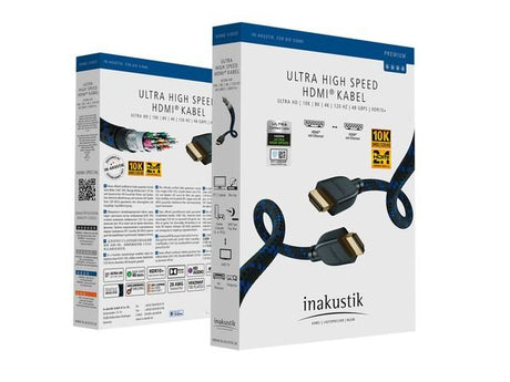 EAN 4001985520855 - Inakustik 00423520 cable HDMI 3 m HDMI tipo A (Estándar) Negro, Azul imagen 4