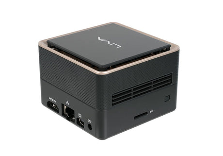 EAN 4711064006094 - ECS LIVA Q3 Plus AMD Ryzen R1505G 4 GB DDR4-SDRAM 64 GB eMMC Mini PC Negro imagen 4