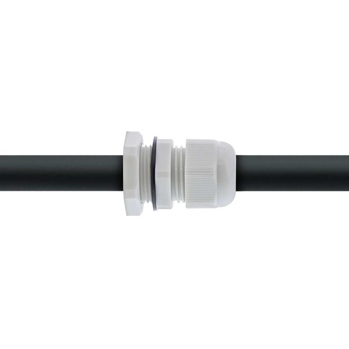 Prensaestopas Inline Nylon Ip68 3.5 - 6mm Gris