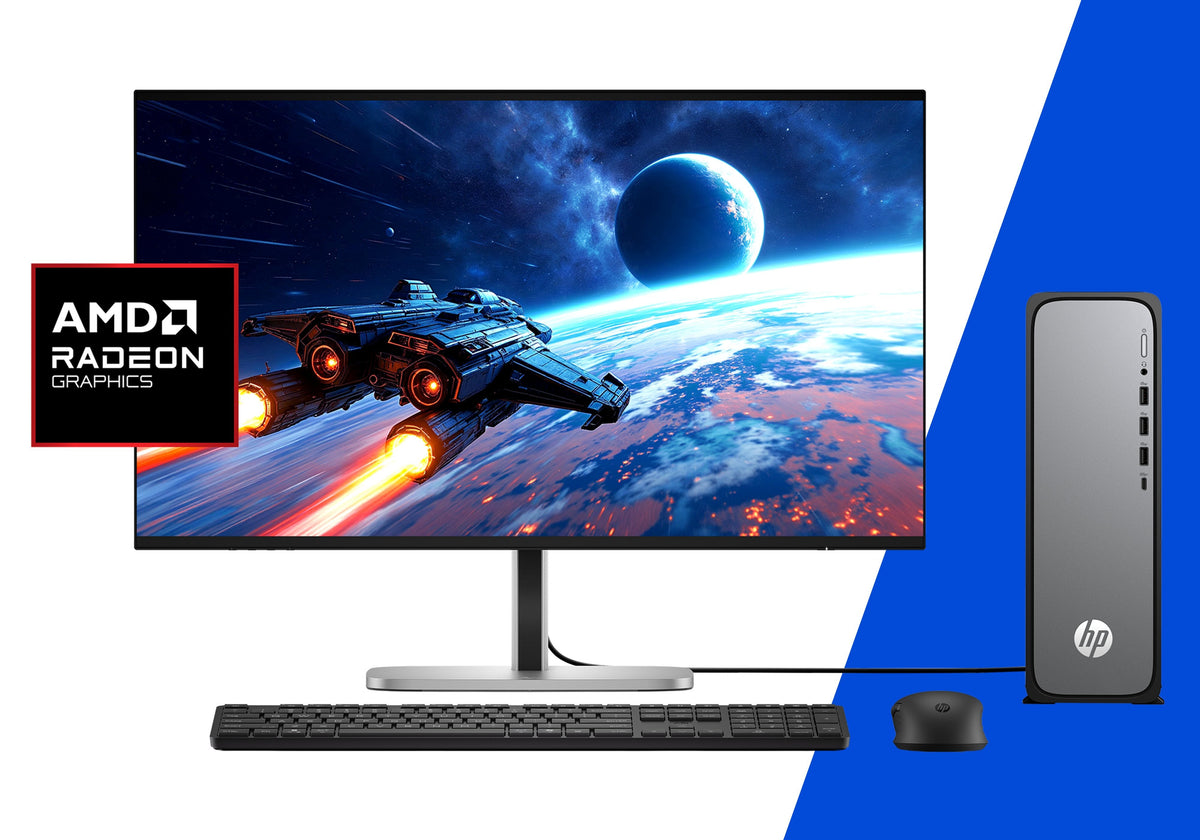 Pc Sobremesa Hp Omnidesk Slim S04-0001ns Amd Ryzen 7 7445hs 12gb 512gb Ssd Radeon 740m Freedos Wifi6