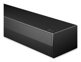 Barra De Sonido Lg S20a Black  Con Doble Subwoofer Integrado Con 50w Y 2.0ch