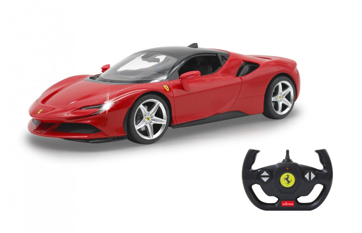 Jamara Ferrari Sf90 Mradale 1:14 2,4ghz Rojo 6+