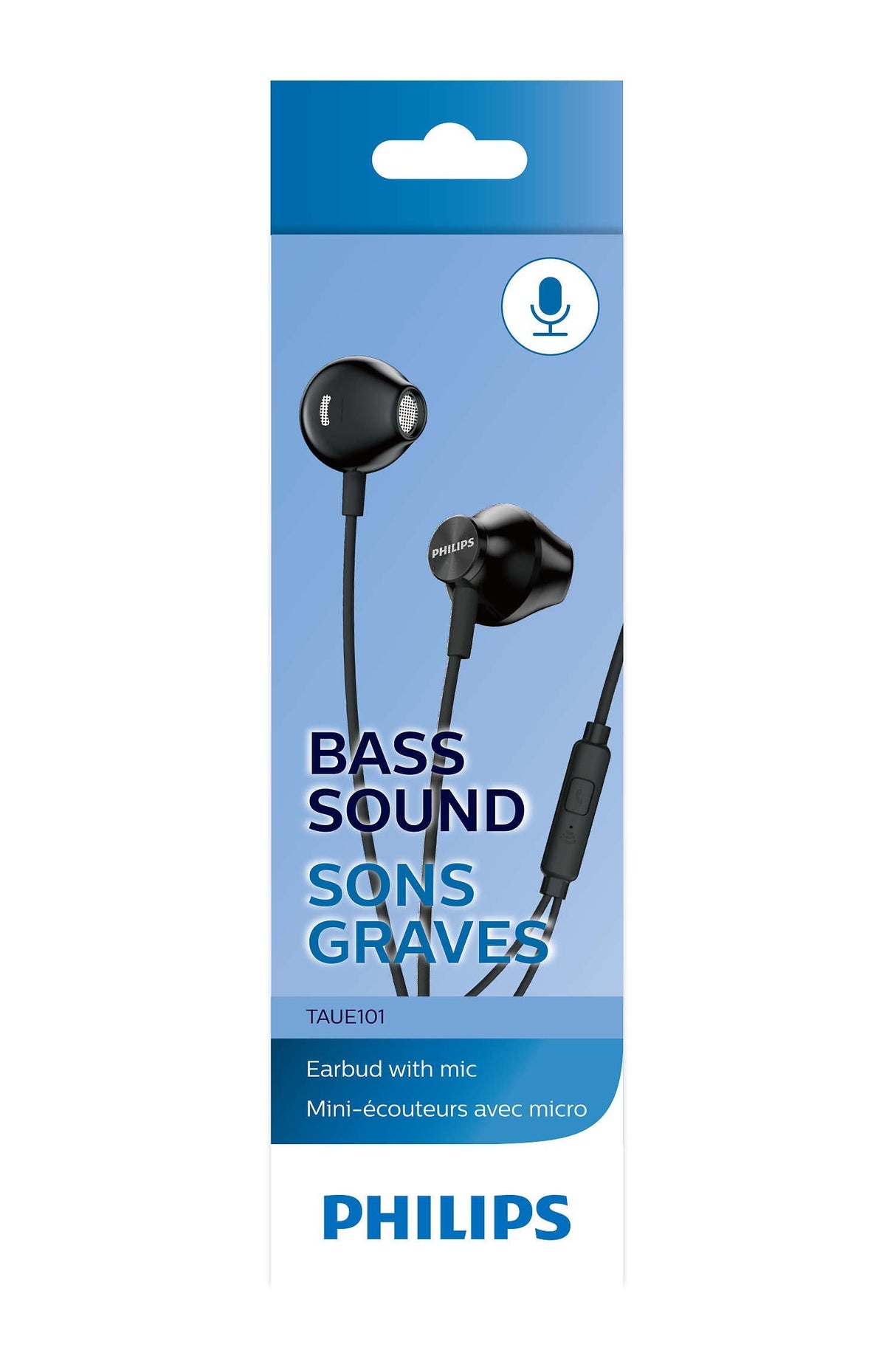 Auriculares Philips Taue101bk/00 Negro