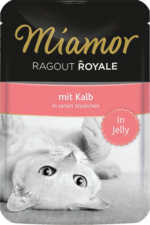 Comida Gato Miamor Ragout Royale In Jelly With Veal - 100g