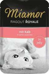 Comida Gato Miamor Ragout Royale In Jelly With Veal - 100g