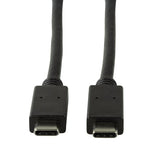 Logilink Cu0128 Cable Usb 0,5 M 3.2 Gen 2 (3.1 Gen 2) Usb C Negro