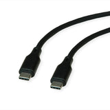 EAN 7630049634831 - ROLINE 11.02.9120 cable USB USB 2.0 1 m USB C Negro imagen 1