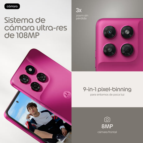 EAN 0840493620510 - Motorola moto g47 16,9 cm (6.67") SIM doble Android 16.0 5G USB Tipo C 8 GB 128 GB 5200 mAh Rosa imagen 6