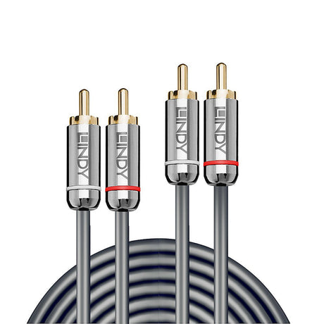 EAN 4002888353496 - Lindy 35349 cable de audio 10 m 2 x RCA Antracita imagen 2