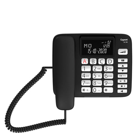 EAN 4250366862781 - Gigaset DL780 Plus Teléfono DECT/analógico Identificador de llamadas Negro imagen 7