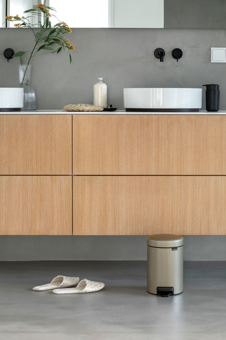 Brabantia Newicon 3 Liter Metallic Gold