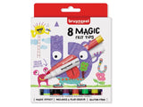 Talens Bruynzeel Estuche 8 Rotuladores Kids Mágicos Colores Surtidos