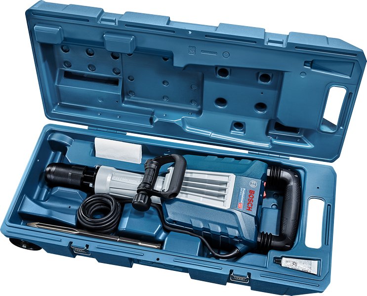 EAN 4059952545592 - Bosch GSH 14 C Professional 1950 RPM 14,6 kg Negro, Azul imagen 1