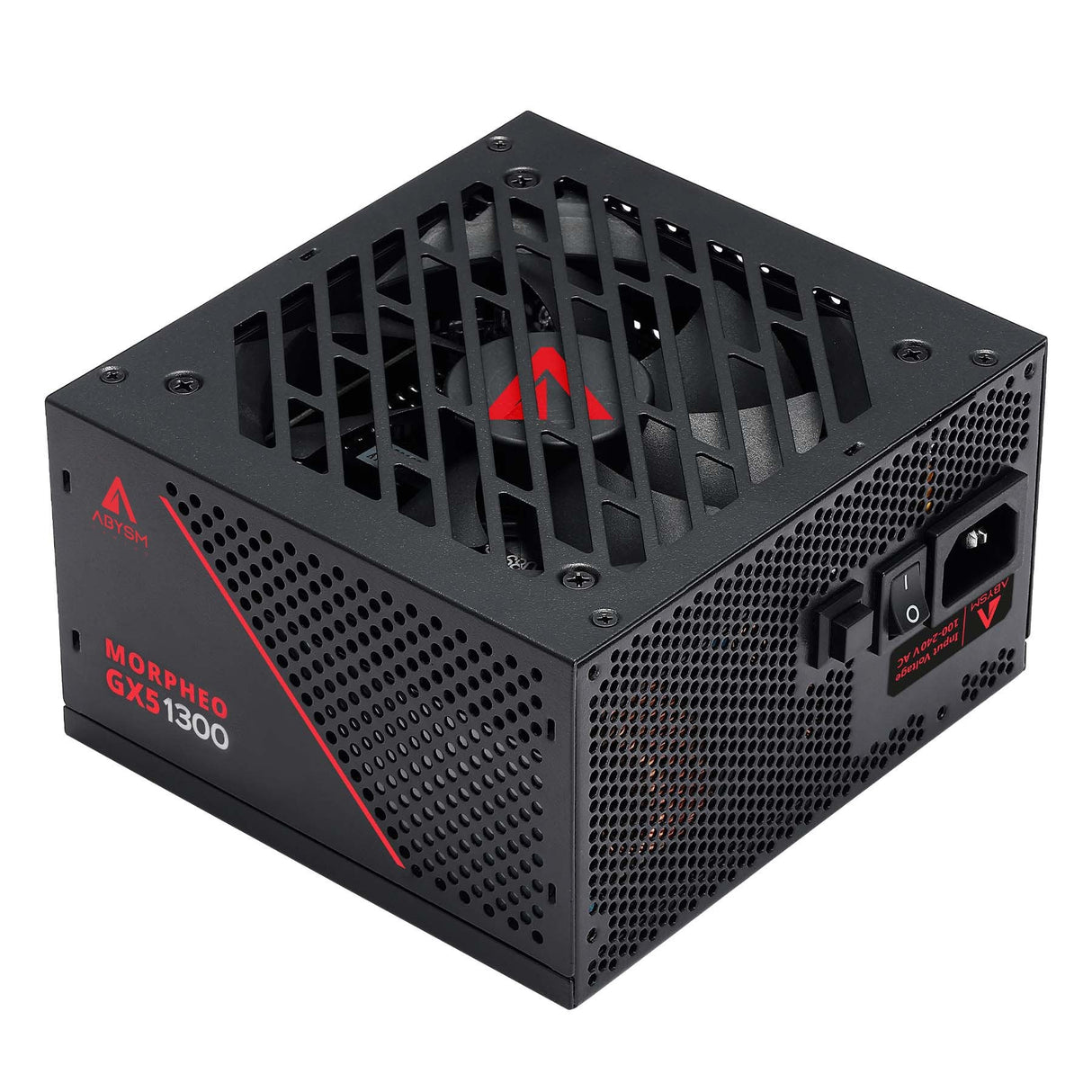 Fuente De Alimentacion Modular Abysm 1300w Morpheo Gx5 Atx 3.1 Platinum Japonese Cap Negro Ab231301