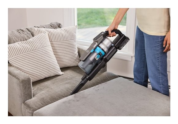 Aspiradora  Black & Decker Bsv520brb-Qw  De Pie Y Escoba Eléctrica Aspiradora Escoba Batería Secar Sin Bolsa 0,65 L Azul 2 Ah