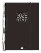 EAN 8422952408284 - Finocam 742926026 agenda Agenda diaria Negro imagen 1