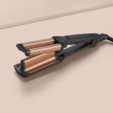 Babyliss Deep Waves Rizador De Pelo Caliente Negro, Naranja 2,5 M