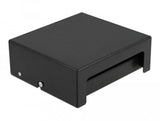 Delock Keystone Patchpanel 6 Port Schwarz