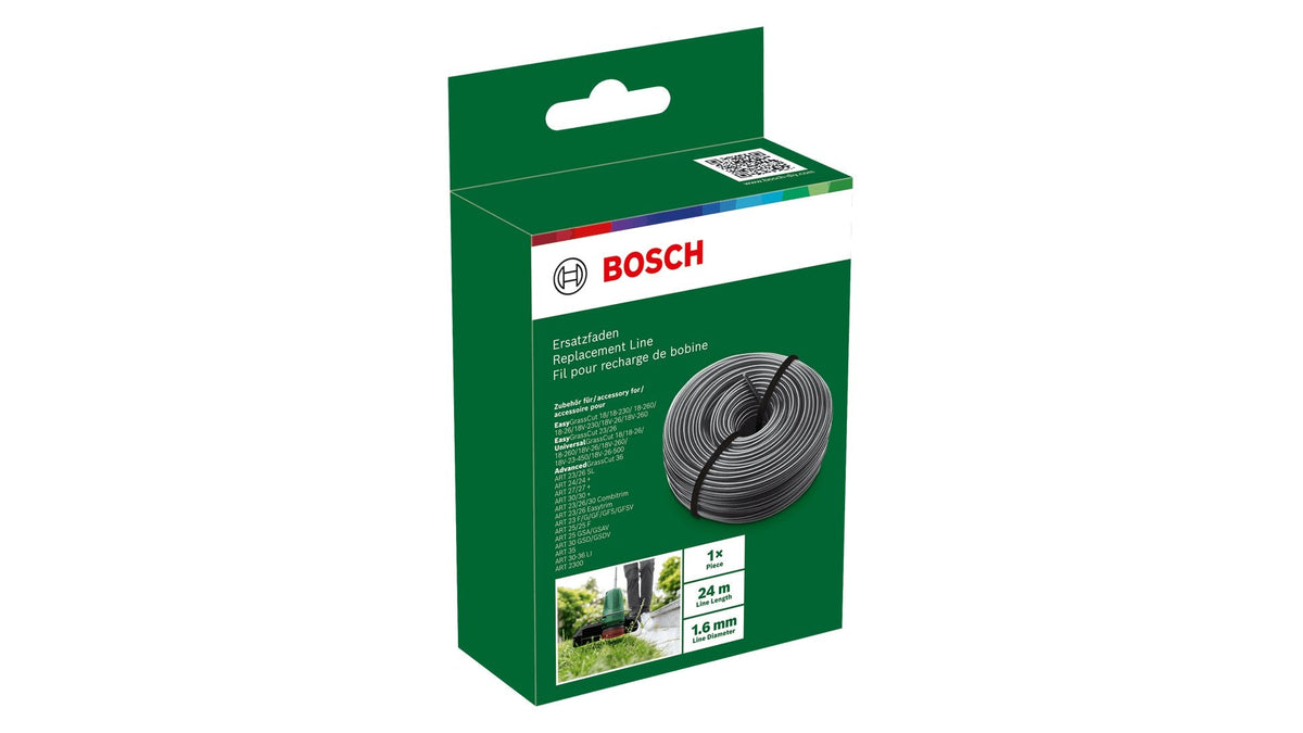 Bosch Rasentrimmerfaden - Para Gras - Longitud:
