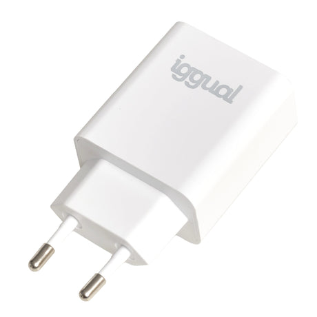 EAN 8435364318164 - iggual IGG318164 cargador de dispositivo móvil Universal Blanco Corriente alterna Interior imagen 2