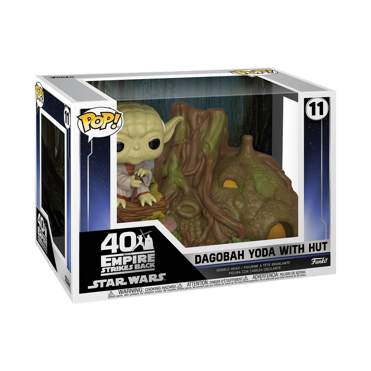 Figura Pop Star Wars Yoda'S Hut