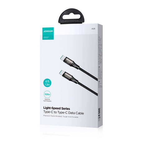 EAN 6941237102676 - JOYROOM SA25-CC5 cable USB 1,2 m USB C 0,48 Gbit/s 100 W Negro imagen 2