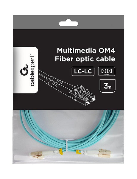 EAN 8716309131490 - Gembird CFO-MDOM4-LC/LC-3M Cable de fibra óptica e InfiniBand LC/UPC Turquesa imagen 4