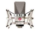 Neumann Tlm 102 Ni Studio Set - Mikrofon Pojemnosciowy, Wielkomembranowy Z Uchwytem Przeciwwstrzasowym, Nikiel