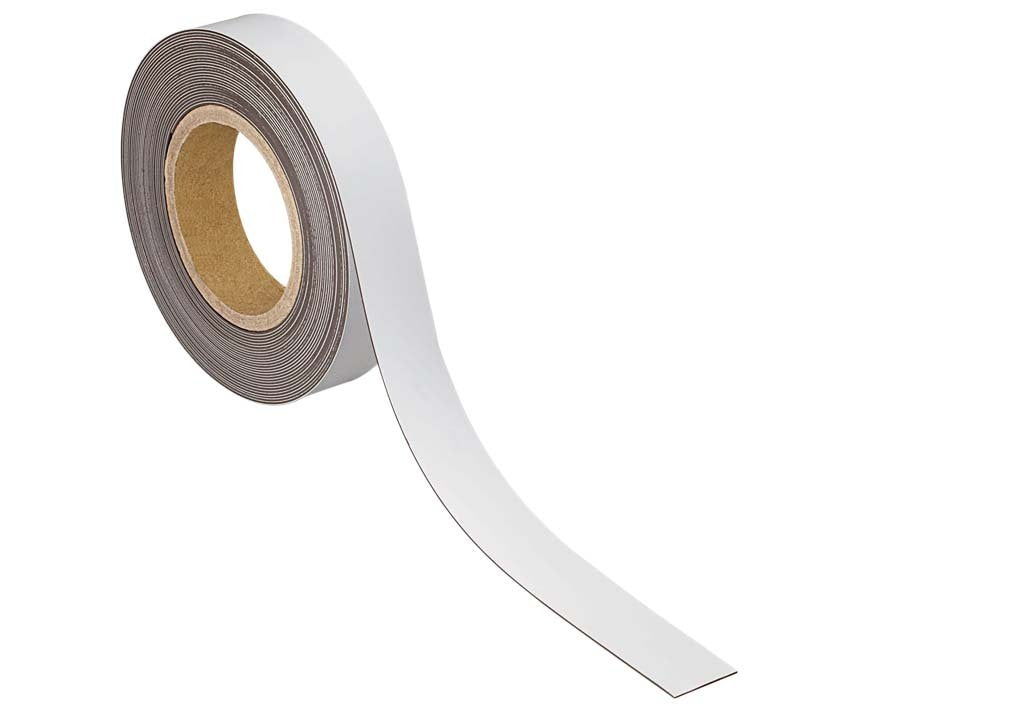 Jakob Maul Gmbh Cinta Magnética Recortable Blanco