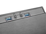 Caja Pc Silverstone Ml07 Milo Slim  Usb 3.0 Negra Sst-Ml07b,