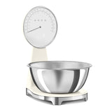 Báscula Electrónica Smeg Ksf01crww  Crema De Color Encimera  De Cocina